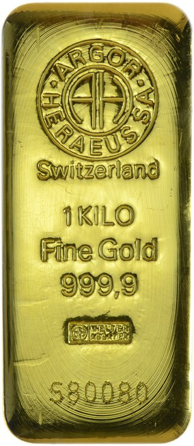 Investičné zlato 1kg tehlička
