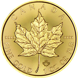Maple Leaf 1 oz zlato