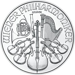 Wiener Philharmoniker 1 oz striebro 2026