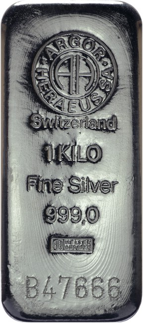 Investičné striebro 1kg tehlička