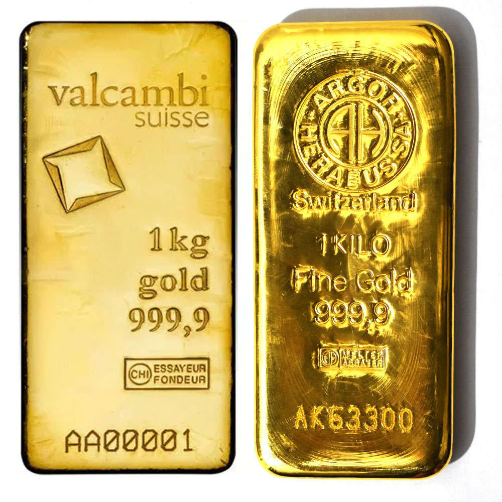 Investičné zlato 1kg tehlička